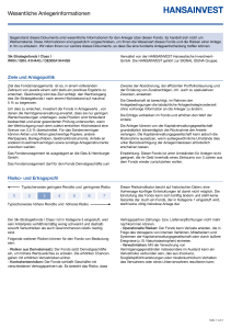 Key Investor Document - 3ik-Strategiefonds I Class I