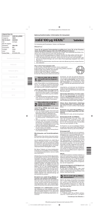 Jodid 100 µg HEXAL® Tabletten - Shop