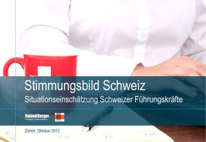 Stimmungsbild Schweiz