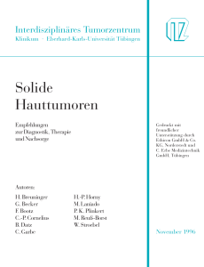 Solide Hauttumoren