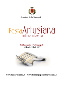 www.festartusiana.it – www.forlimpopolicittartusiana.it