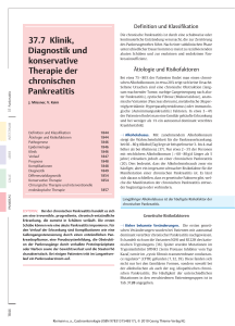 37.7 Klinik, Diagnostik und konservative Therapie der chronischen