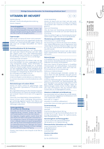 VITAMIN B1 heVerT