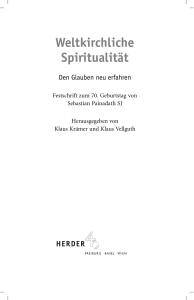 Weltkirchliche Spiritualität