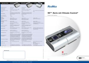 S9™ - Serie mit Climate Control