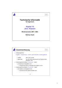 Technische Informatik - Universität Paderborn