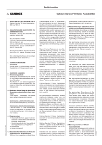 Calcium-Sandoz® D Osteo Kautabletten