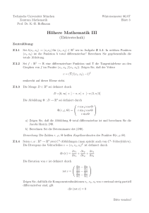 Höhere Mathematik III - Höhere Mathematik an der TUM