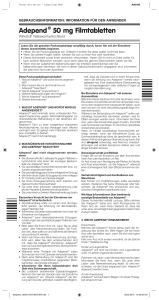 Adepend® 50 mg Filmtabletten - medikamente-per