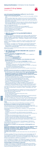 Gebrauchsinformation: Information für den Anwender Lovastatin