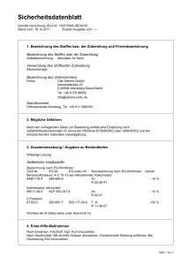 Sicherheitsdatenblatt - Medi