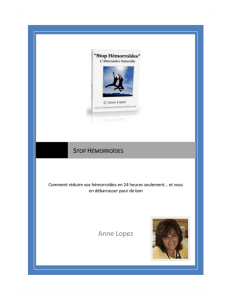 Stop Hémorroïdes PDF-Livre. Anne Lopez. Télécharger Système ✘Avis✘