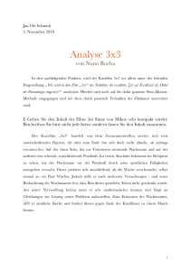 Analyse 3x3 (Jan Ole Schmidt)
