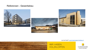 20200903 Unternehmenspräsentation Fussenegger Holzbau GmbH