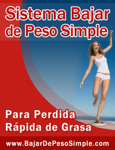 BAJAR DE PESO SIMPLE PDF GRATIS