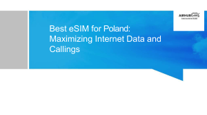 Best eSIM for Poland: Maximizing Internet Data and Callings