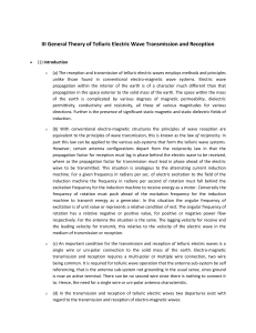 General Theory of Telluric Electric Wave Transmission and Reception - N6KPH Hertz Tesla