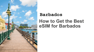 How to Get the Best eSIM for Barbados