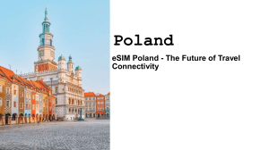 eSIM Poland - The Future of Travel Connectivity