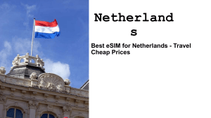 Best eSIM for Netherlands - Travel Cheap Prices