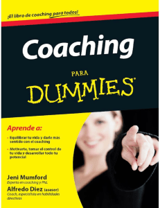 Coaching Para Dummies: Unlock Your Potential