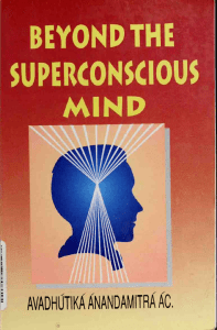 Beyond the Superconscious Mind: Inner Self Realization