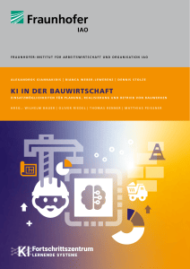KI in der Bauwirtschaft: Anwendungen f&uuml;r Planung, Realisierung und Betrieb