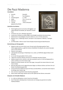Die Pazzi Madonna