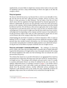Data Governance Roles: Privacy Tsar & Data Owner