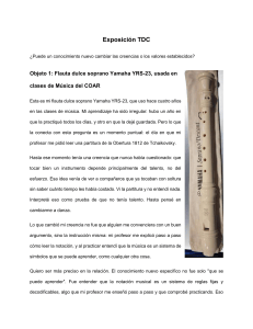 Exposici&oacute;n TDC: Conocimiento nuevo y creencias